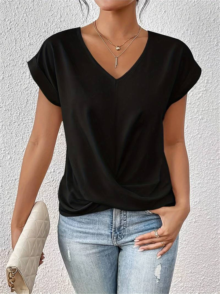 Label Noir Amsterdam™ | Casual t-shirt met korte mouwen