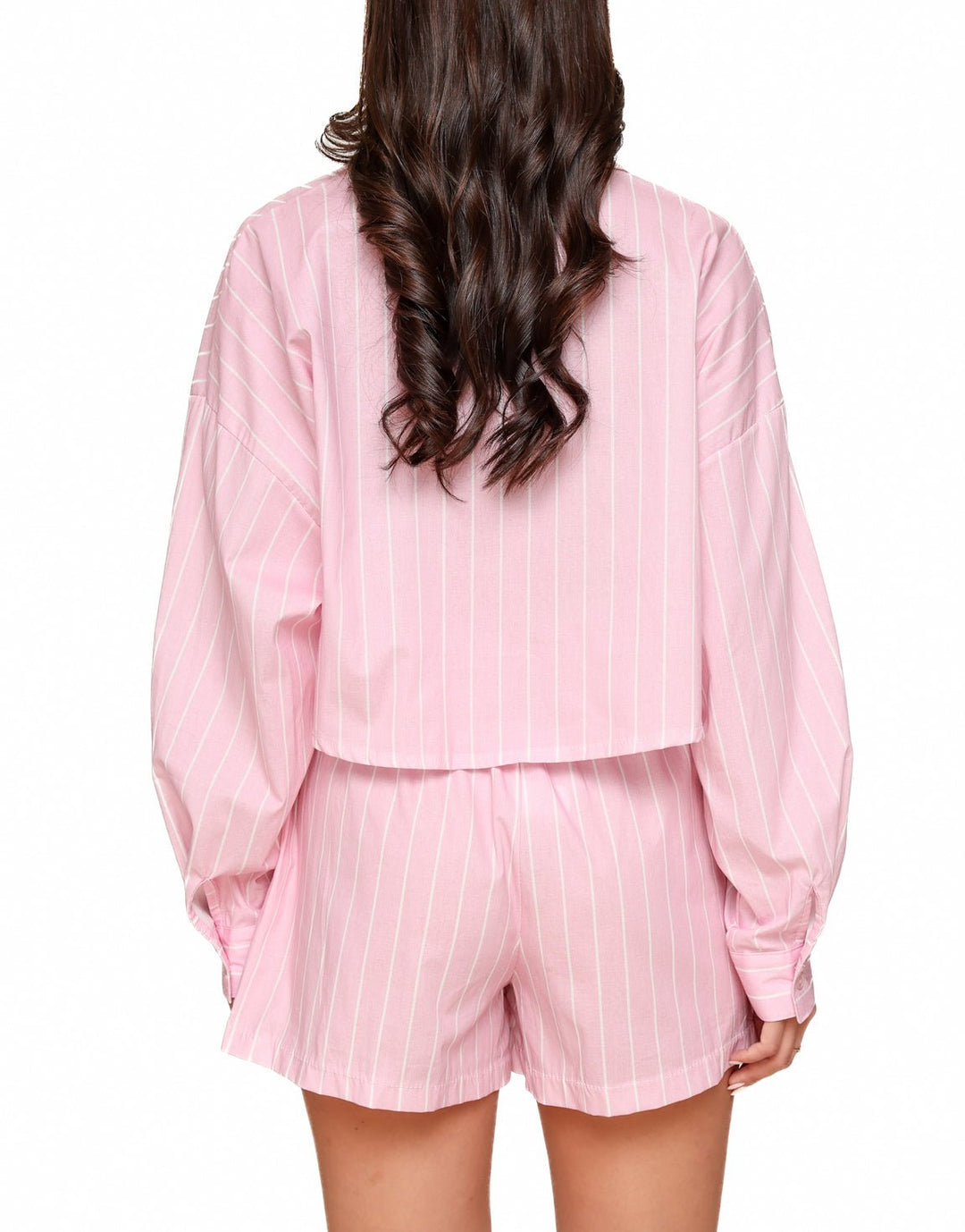 Baby Roze Gestreepte - Short