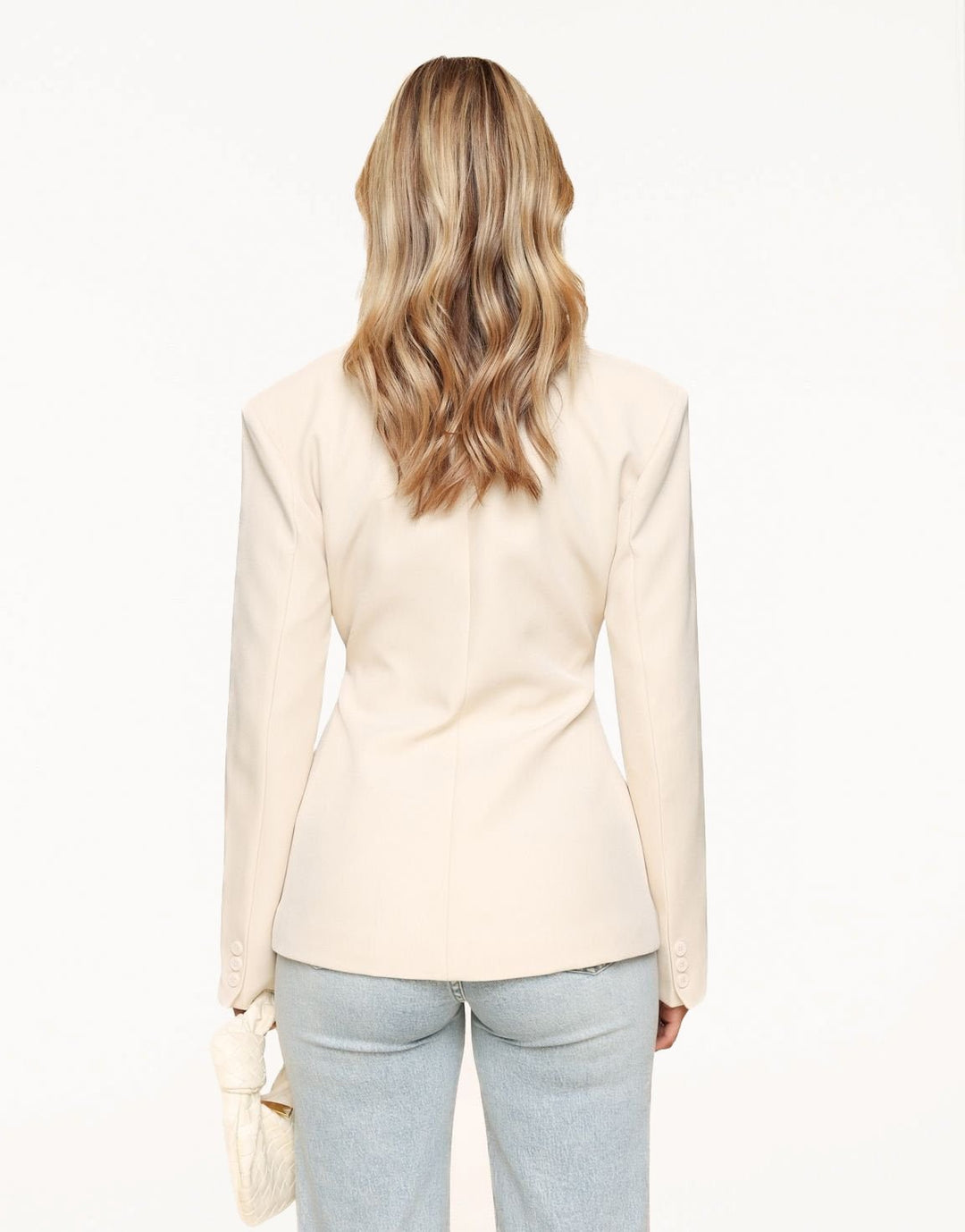 Beige Classic Getailleerde - Blazer