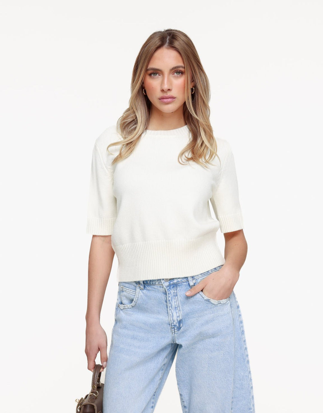 Creme Losse SS - Trui