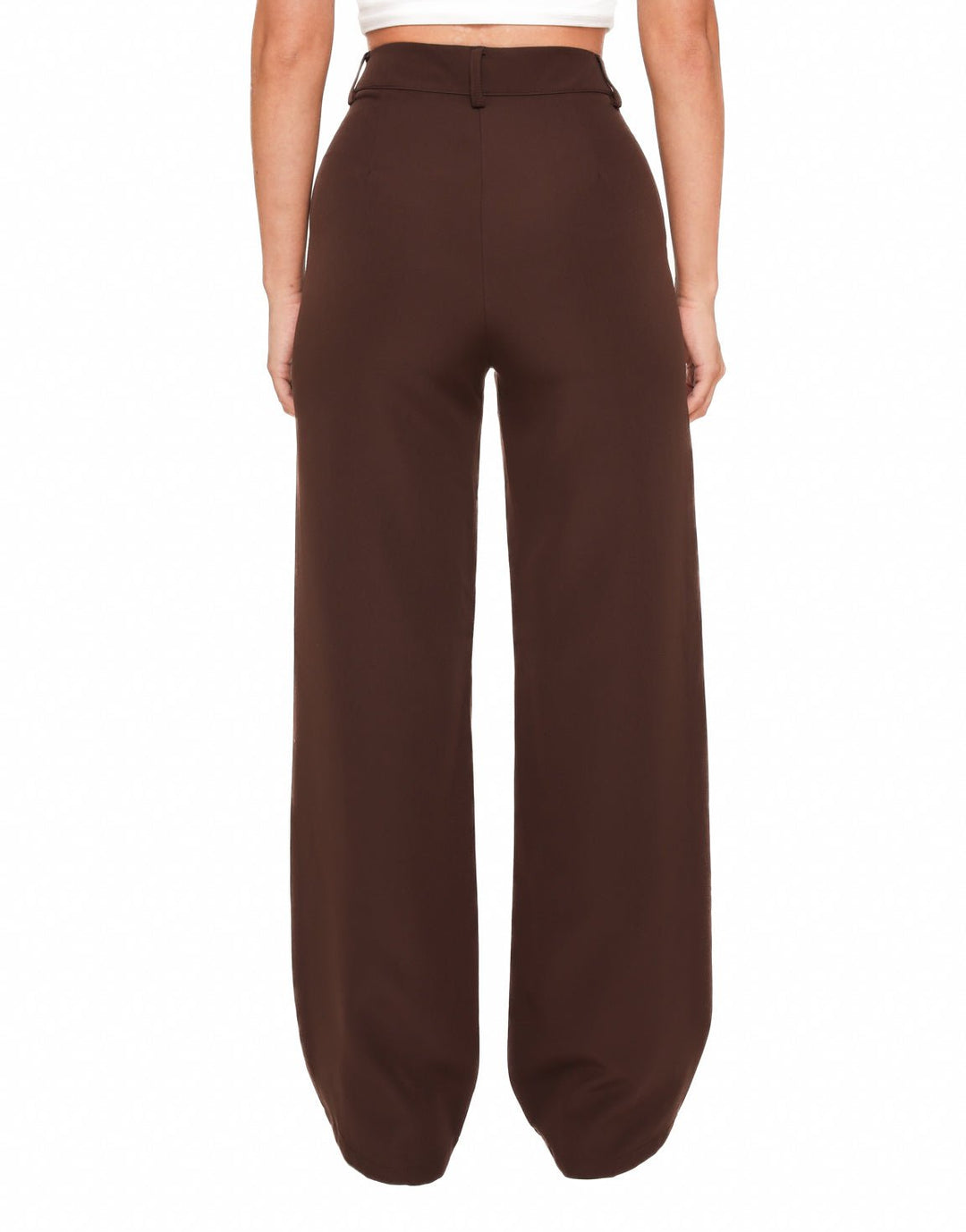 Donkerbruine Basic - Pantalon