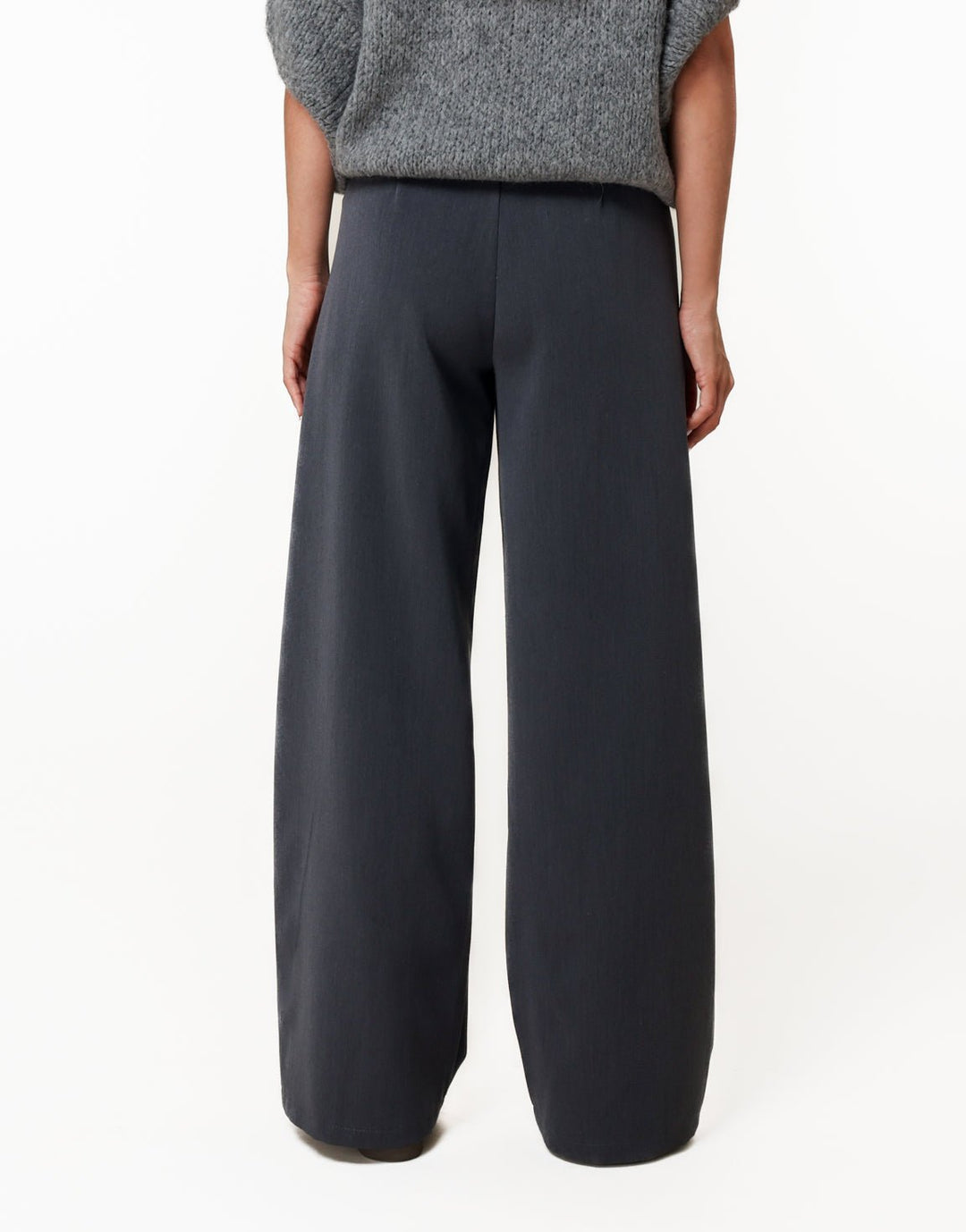 Grijze Plooien - Pantalon