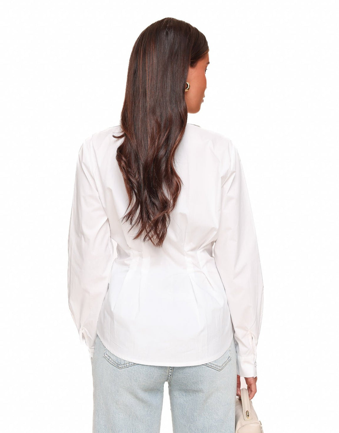 Witte Getailleerde - Blouse