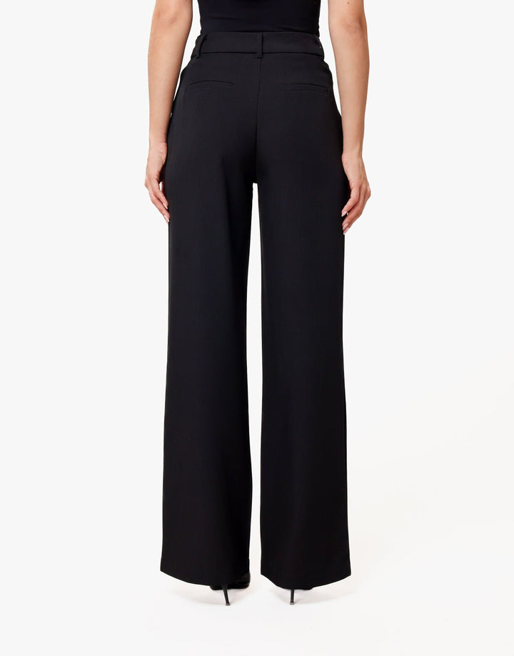 Zwarte Luxe Rechte - Pantalon