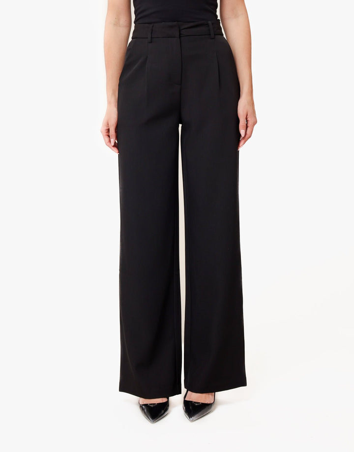 Zwarte Luxe Rechte - Pantalon